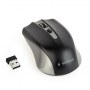 Gembird | 2.4GHz Wireless Optical Mouse | MUSW-4B-04-GB | Optical Mouse | USB | Spacegrey/Black - 2
